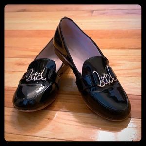 Used girls blue shoes